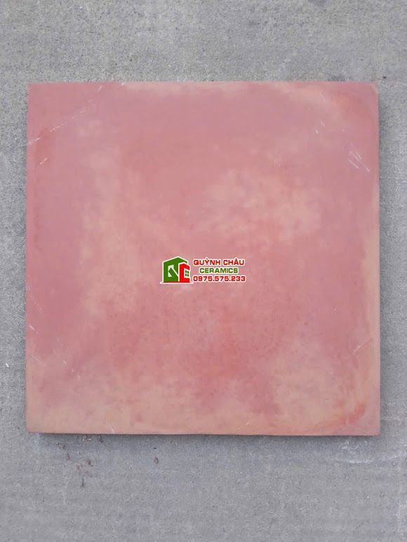 Gạch lát nền giả cổ 30x30 đỏ loang vàng cam