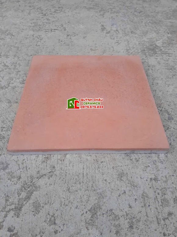 Gạch bê tông giả cổ màu vàng cam 30x30cm