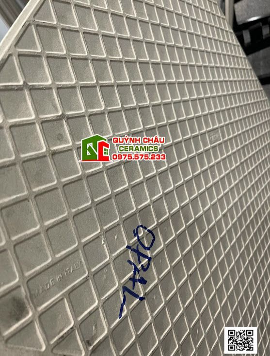 Gạch lát nền Italia 60x60 mờ màu xi măng nhạt đá đồng chất cao cấp