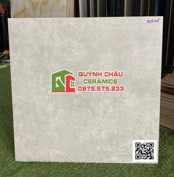 Gạch đá mờ 60x60 vân xi măng viglacera mỹ đức loại 1