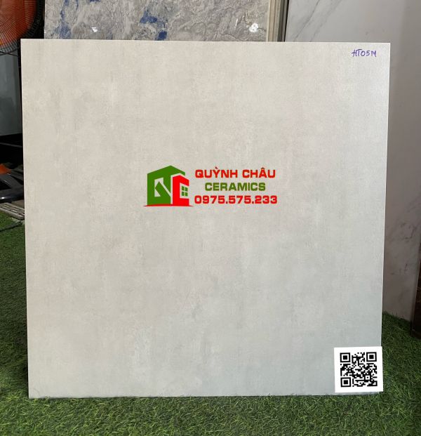 Gạch thạch bàn 60x60 xám mờ xi măng lát nền