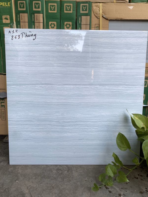 Gạch Lát Nền Bóng Kiếng 60x60 Vân Đá Tự Nhiên