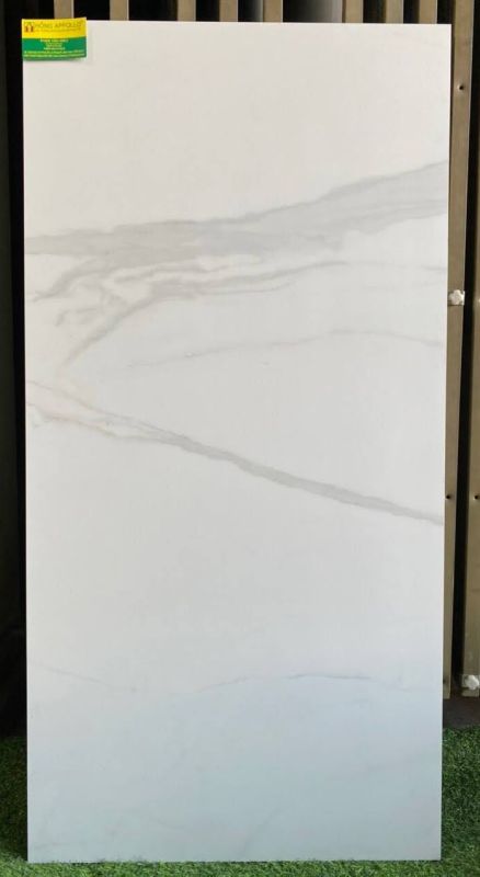 Gạch granite 600x1200 trắng vân mờ ấn độ ốp lát đẹp