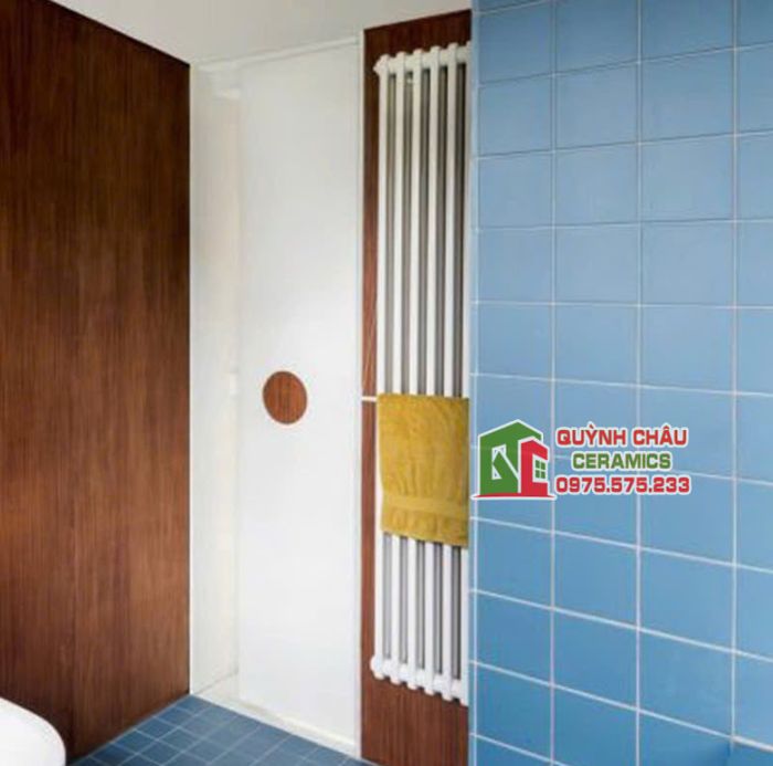 Gạch thẻ 10x10 xanh bóng phẳng giá rẻ