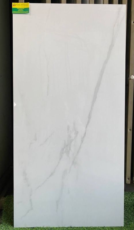 Gạch 600x1200 bóng kiếng vân mây nhẹ ấn độ giá tốt