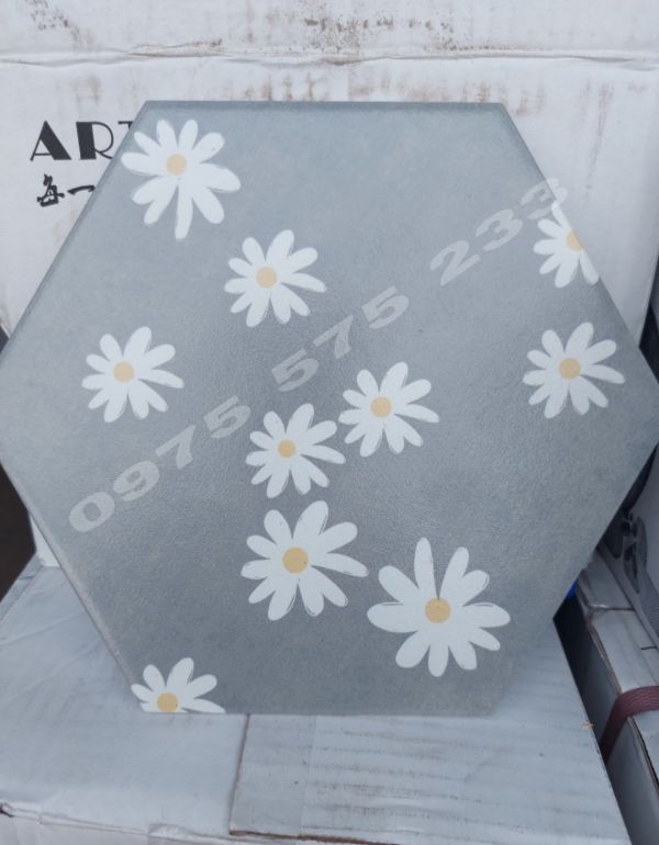 Mẫu gạch lục giác 20x23 lát nền ốp tường đẹp 