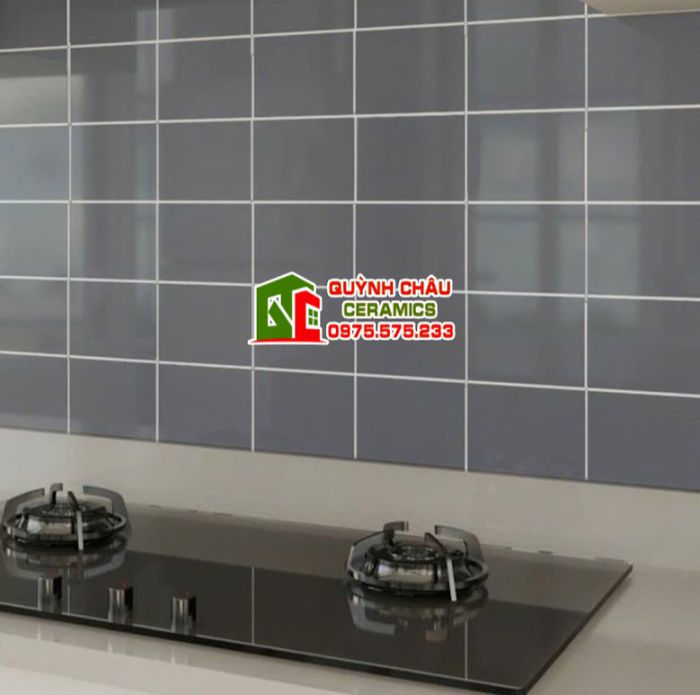 Gạch thẻ ốp tường 10x10 trắng xám xanh