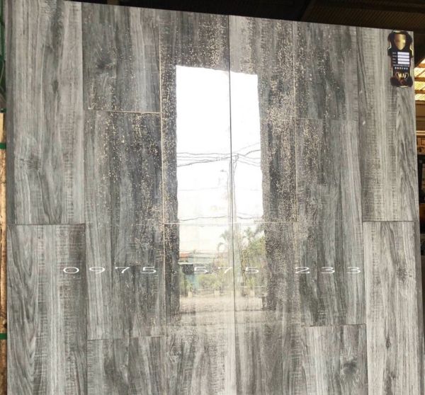 Nơi bán gạch giả vân gỗ 60x120 nhũ ánh kim cao cấp trung quốc