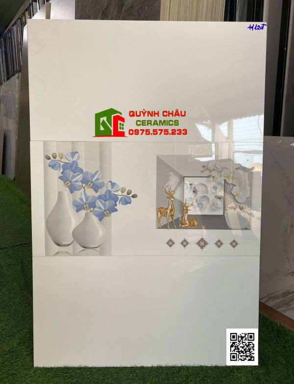 Gạch 30x60 đá bóng kính trắng sứ ốp tường đẹp 4845