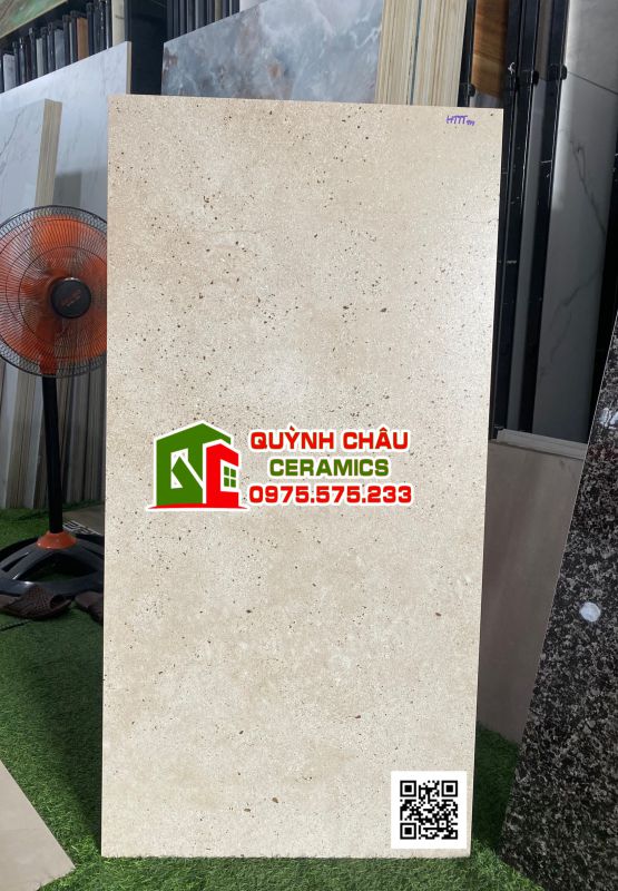 Gạch terrzzo chấm đá nhỏ 60x120 ấn độ matt carving hiệu ứng