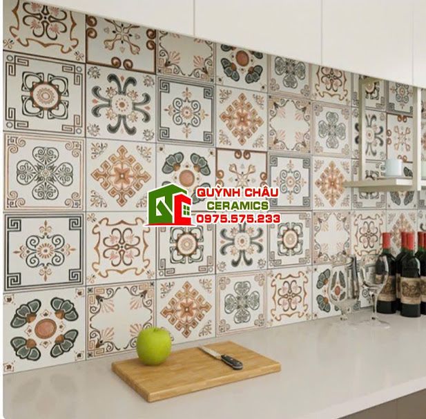 Gạch bông 20x20 hỗn hợp mix hoa văn đẹp