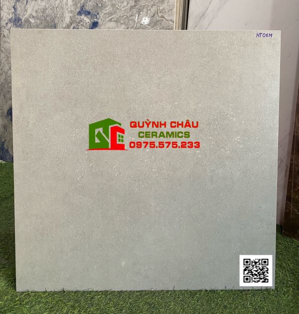 Gạch 60x60 lót nền màu xi măng men mờ thạch bàn