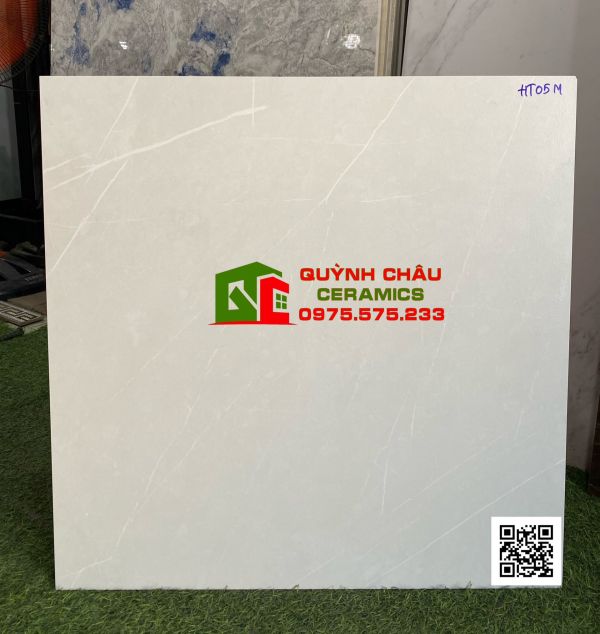 Gạch lát nền thạch bàn 60x60 men mờ xám vân