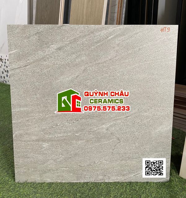 Gạch lát nền 60x60 xám vân đá mờ viglacera