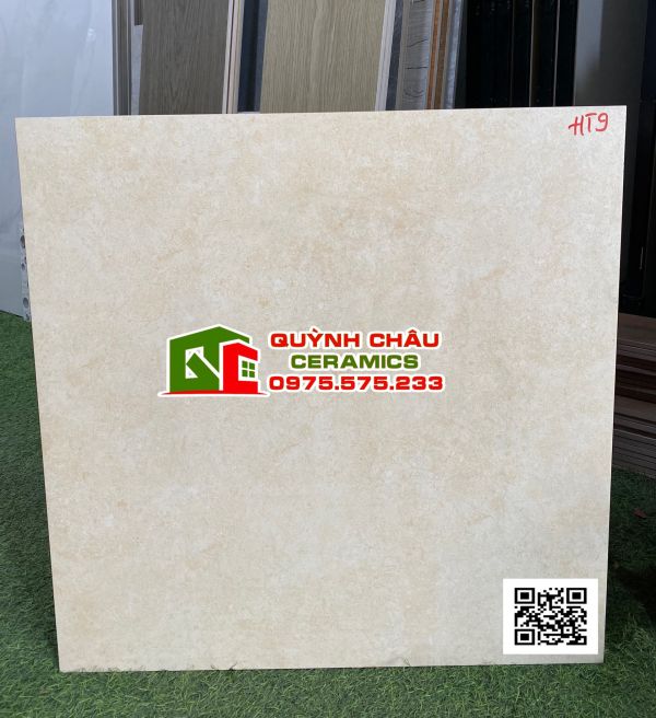 Gạch lát nền viglacera 60x60 đá mờ kem sang trọng