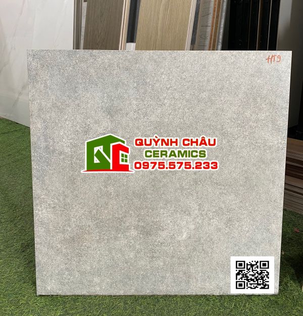 Gạch viglacera đá mờ 60x60 màu xi măng
