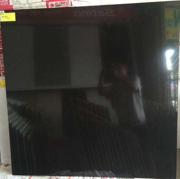 Gạch 1000x1000 đen trơn 2 da trung quốc giá rẻ