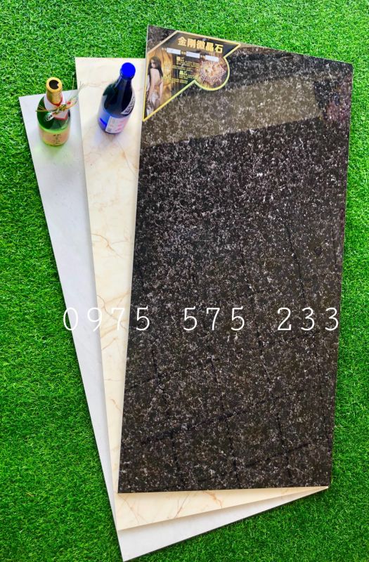 Gạch trung quốc 60x120 vân đá hoa cương bóng lát nền ốp dán mặt tiền