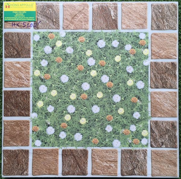 Gạch 50x50 sân vườn đẹp 5102HK