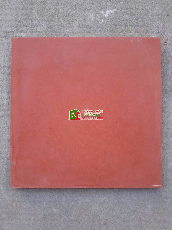 Gạch cổ màu đỏ 30x30 ốp lát trang trí