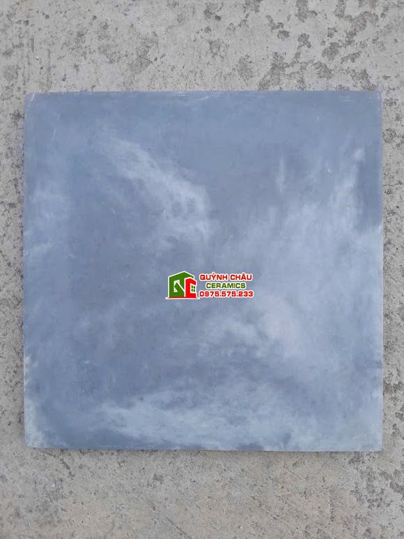 Gạch giả cổ 30x30 màu xám đậm loang xám