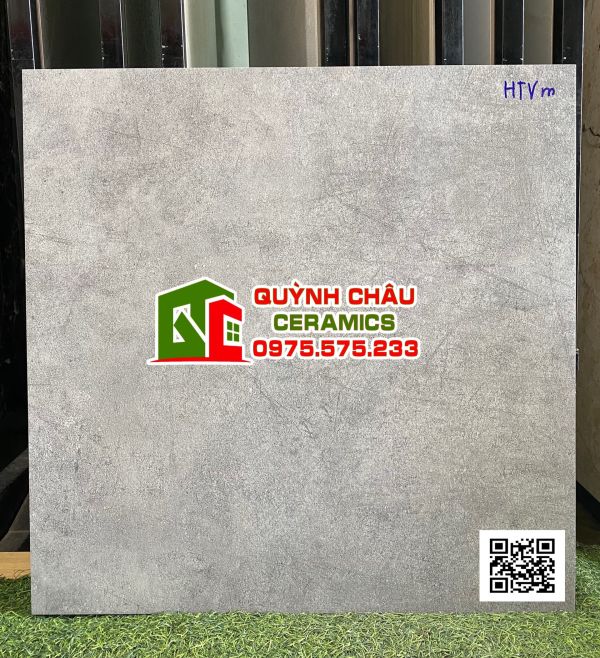 Gạch 60x60 đá mờ màu xi măng bê tông