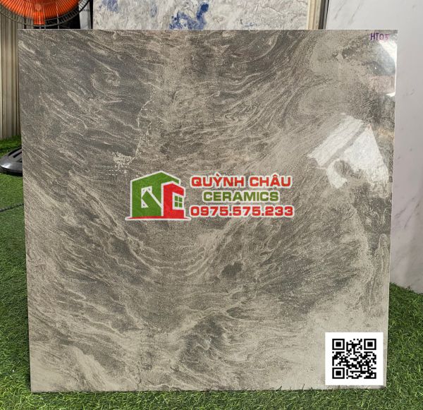 Gạch bóng kiếng thạch bàn 60x60 vân đá màu tối 4800