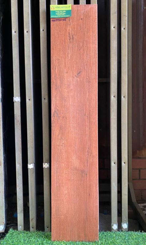 Gạch giả vân gỗ màu đỏ 20x100 cao cấp giá rẻ