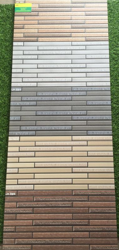 Gạch 25x50 trang trí ốp cột mặt tiền NV01