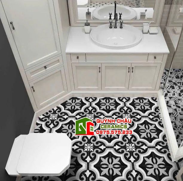 Gạch bông 20x20 hoa văn đẹp xuất sắc
