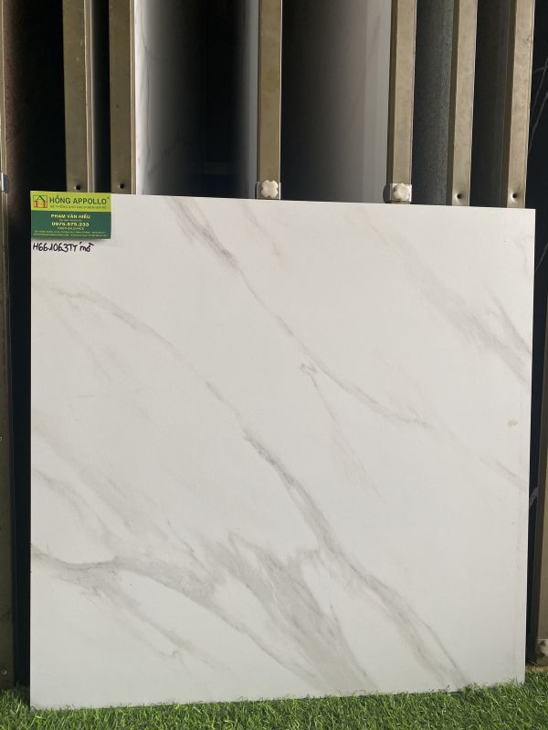 Gạch lát nền 60x60 ấn độ trắng vân khói bóng kiếng 3788