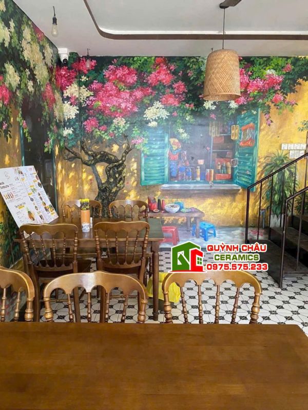 Gạch bông 20x20 lát nền mẫu mới đẹp sang trọng