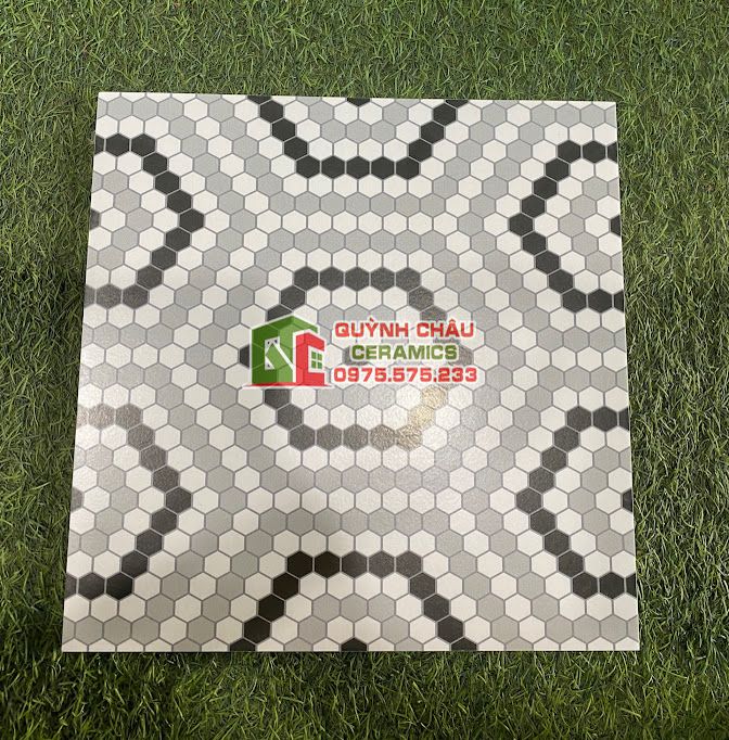 Gạch bông 30x30 hoạ tiết hình lục giác nhỏ