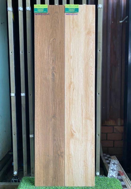 Mẫu gạch giả vân gỗ lát nền phòng ngủ phòng khách đẹp 20x120