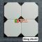 Gạch bông 20x20 trắng đen hình bát giác