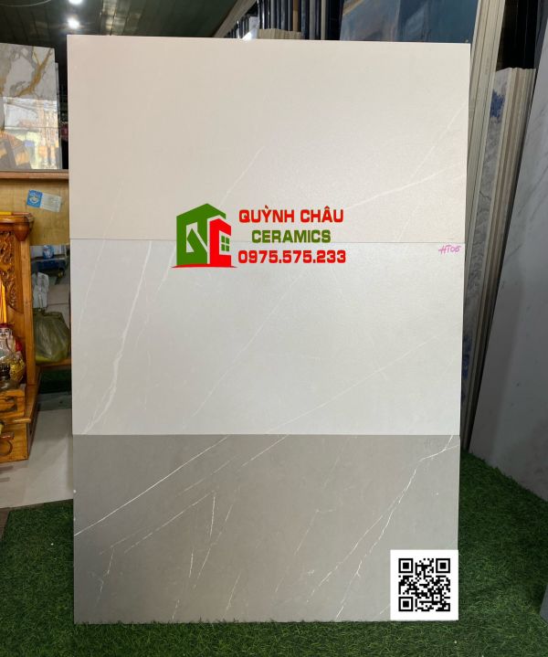 Gạch ốp tường thạch bàn 30x60 đá mờ xám gi kem 4839