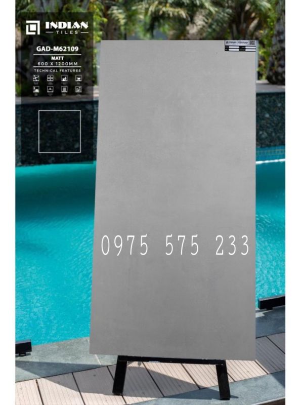 Gạch ốp lát đá mờ xám 60x120 ấn độ cao cấp giá rẻ quận 1