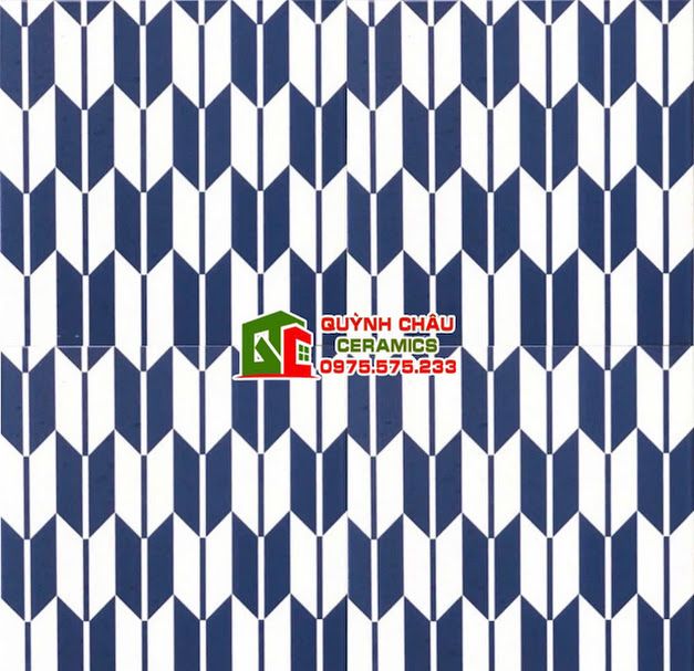Gạch bông hoa văn hiện đại 20x20 trung quốc