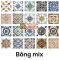 Gạch bông 20x20 hoa văn mix đẹp ấn tượng