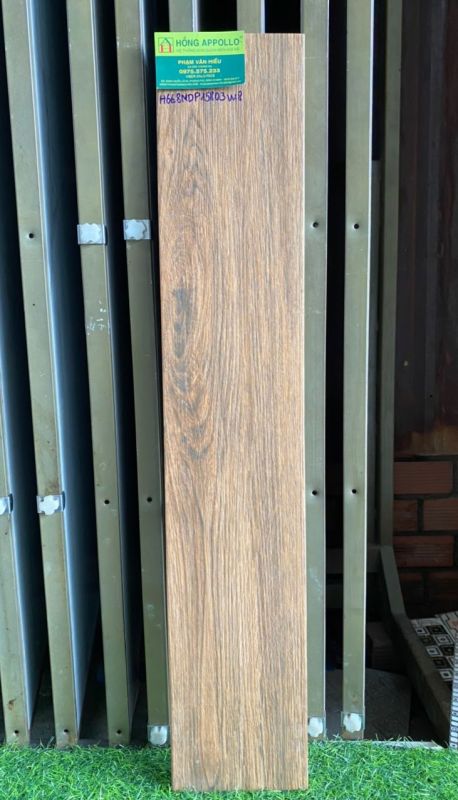 Gạch lát nền giả gỗ nâu xám 15x80 nhập khẩu cao cấp giá rẻ