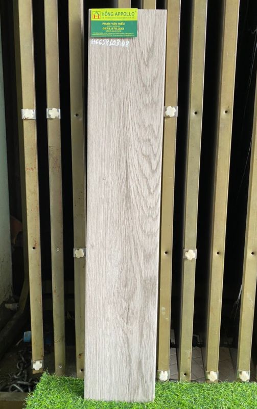Gạch giả gỗ 15x80 màu xám gi lát nền đẹp giá tốt