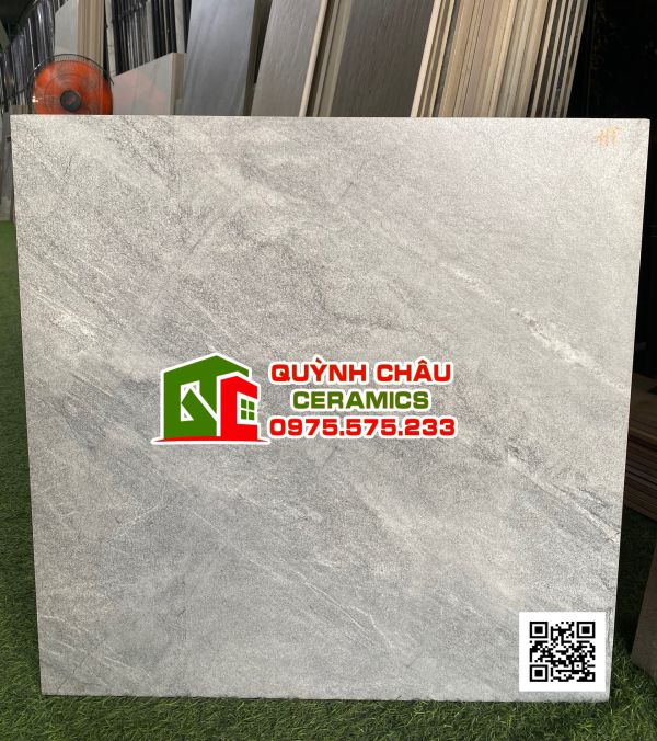 Gạch đá mờ mịn 60x60 xi măng lát nền phòng khách đẹp