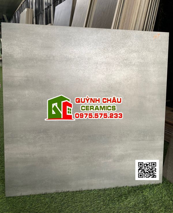Gạch lát nền 60x60 đá mờ mịn màu xi măng ấn độ
