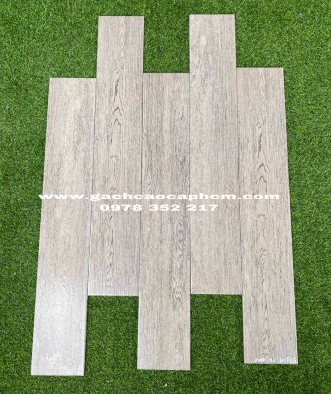 Gạch giả gỗ 15x90 xám trắng nhập khẩu cao cấp giá rẻ 3154