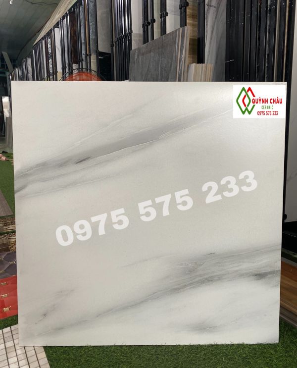 Gạch 80x80 bóng mờ vân xám trắng ngẫu nhiên ấn độ 4405