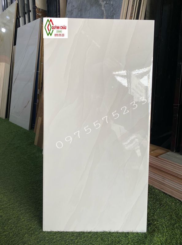 Gạch men 40x80 ốp tường vân sóng trung quốc