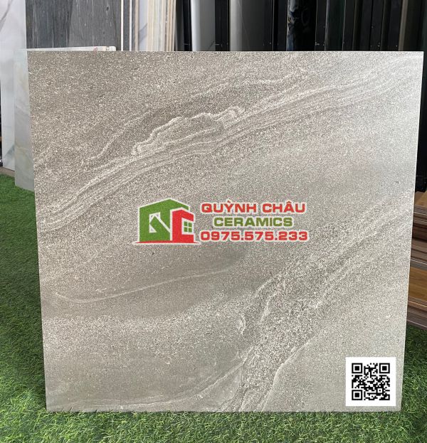 Gạch 60x60 xám mờ chống trơn đá đồng chất trung quốc