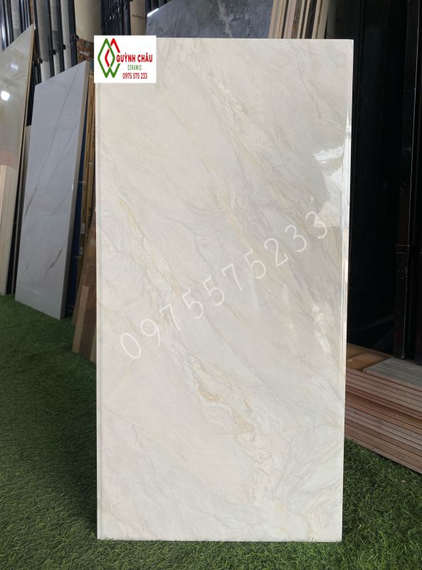 Gạch trung quốc 40x80 ốp tường phòng khách đẹp