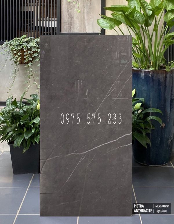 Gạch 60x120 khổ lớn xám vân trắng siêu bóng đẹp mới nhất