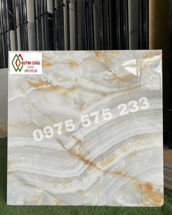 Gạch lát nền đẹp 80x80 ấn độ siêu bóng vân đá-Gạch ấn độ giá rẻ 4037